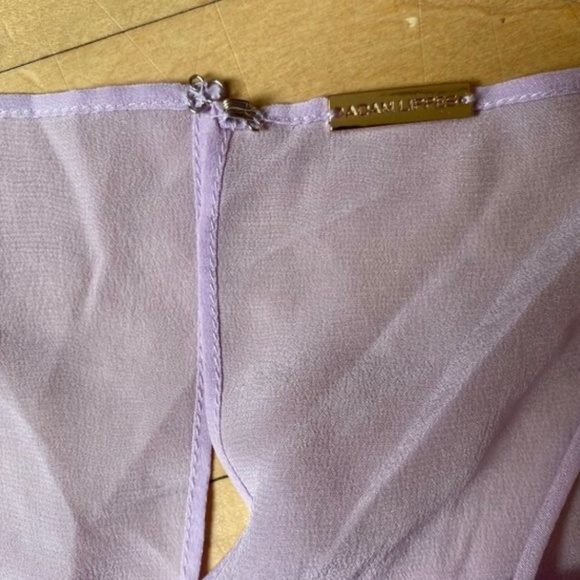 ADAM Lippes Purple Tank Top Sz 4 Womens BNWOT Silk - Picture 2 of 4